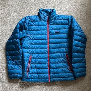 Patagonia Blue Puffer Jacket for Men